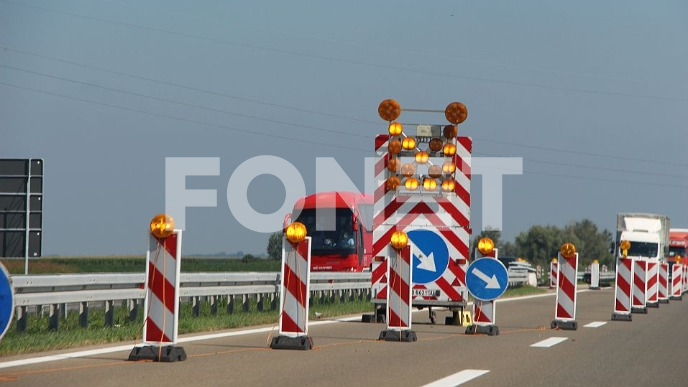 Radovi na putu Ljig - Lajkovac